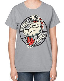 Pay the chills 201# - cartoon general-  Ladies T-Shirt