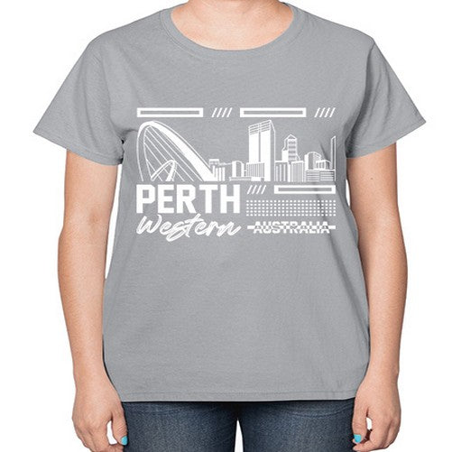 Perth 1597# - cities-  Ladies T-Shirt