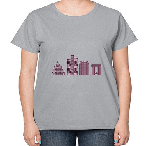 Phoenix 1613# - cities-  Ladies T-Shirt