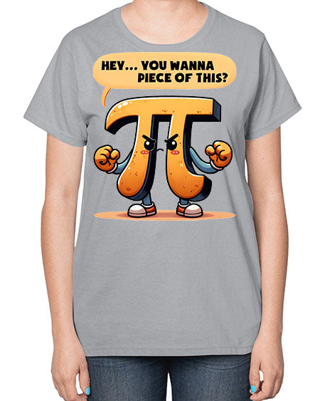 Piece of This Pi Sublimation 38# - pi-  Ladies T-Shirt