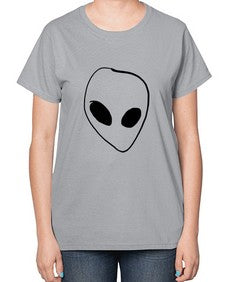 Pocket Alien 22# - ufo-  Ladies T-Shirt