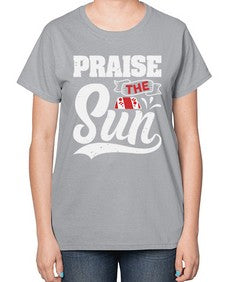 Praise the sun 40# - video games-  Ladies T-Shirt