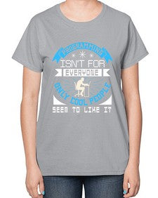 Programming isnt for everyone 17# - computer-  Ladies T-Shirt