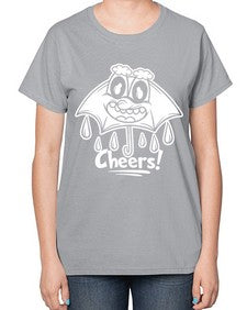 Rainy cheers 205# - cartoon general-  Ladies T-Shirt