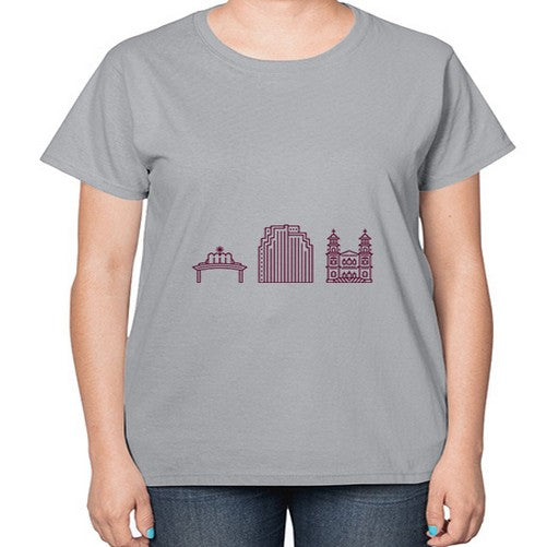 Reno 1713# - cities-  Ladies T-Shirt