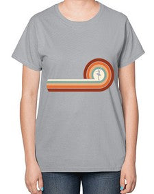 Retro ballet evolution for ballerinas ballet 179# - ballet-  Ladies T-Shirt