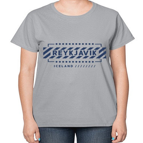 Reykjavik 1718# - cities-  Ladies T-Shirt