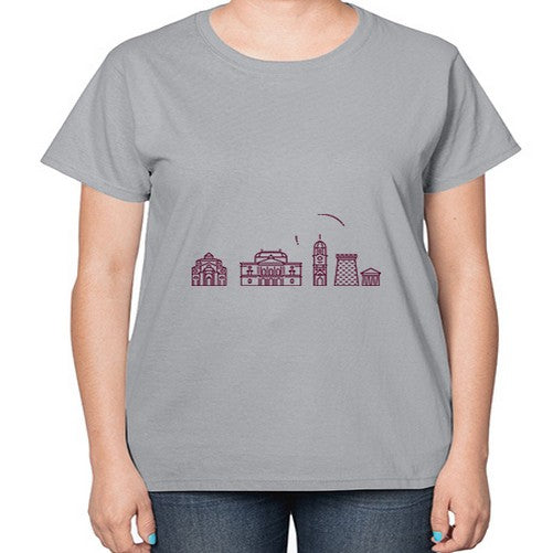 Rijeka 1731# - cities-  Ladies T-Shirt