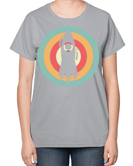 Rocket Scientist 150# - general science-  Ladies T-Shirt