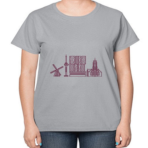 Rotterdam 1753# - cities-  Ladies T-Shirt