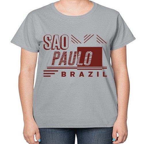 Sao Paulo 1798# - cities-  Ladies T-Shirt