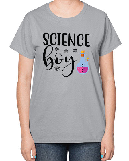 Science Boy 142# - general science-  Ladies T-Shirt