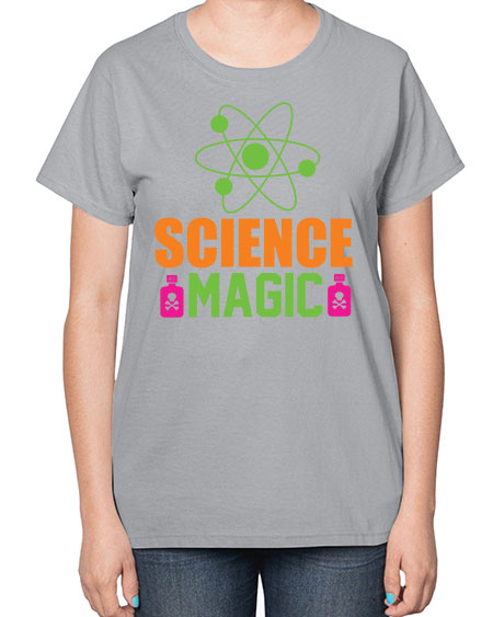 Science Magic 68# - general science-  Ladies T-Shirt