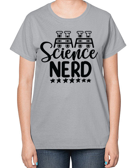 Science Nerd 58# - general science-  Ladies T-Shirt
