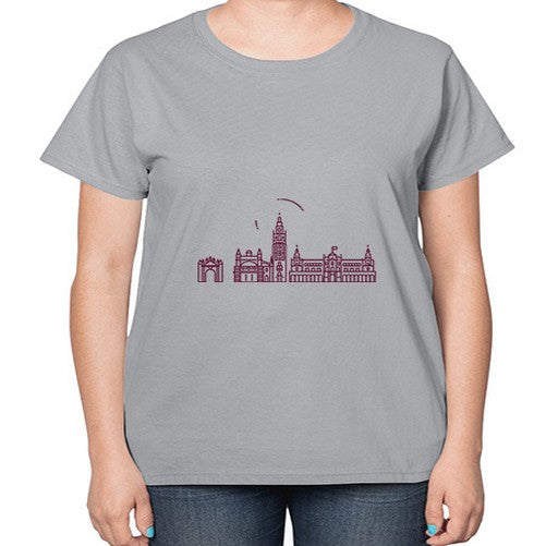 Seville 1820# - cities-  Ladies T-Shirt