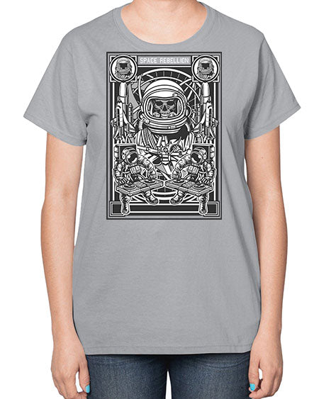 Space Rebellion 13# - space-  Ladies T-Shirt