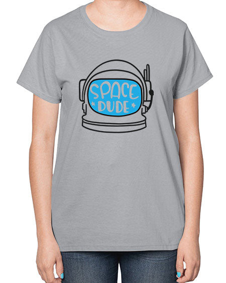 Spacedude 12# - space-  Ladies T-Shirt