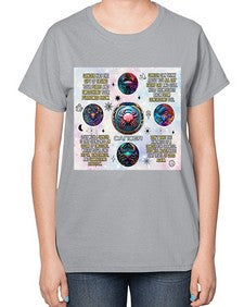 Straight Cancer 470# - cancer-  Ladies T-Shirt