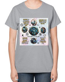Straight Saggitarius 476# - sagittarius-  Ladies T-Shirt