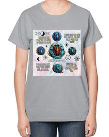 Straight scorpio 477# - scorpio-  Ladies T-Shirt