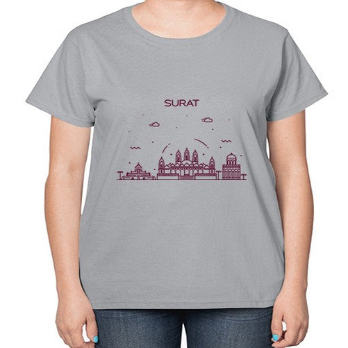 Surat 1906# - cities-  Ladies T-Shirt