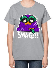 Swag beanie 247# - cartoon general-  Ladies T-Shirt