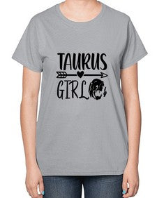 Taurus girl 498# - taurus-  Ladies T-Shirt