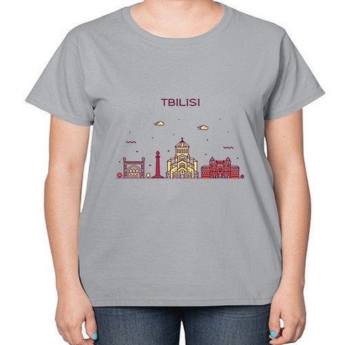 Tbilisi 1953# - cities-  Ladies T-Shirt