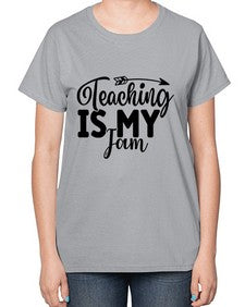 Teaching Is My Jam 1481# - teacher-  Ladies T-Shirt