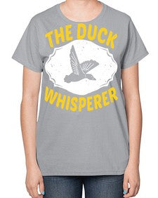 The DUCK Whisperer Style 16# - ducks-  Ladies T-Shirt