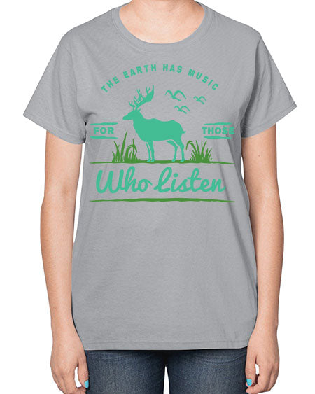 The Earth Has Music 15# - nature-  Ladies T-Shirt