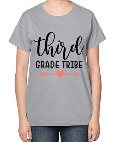 Third Grade Tribe 979# - third grade-  Ladies T-Shirt