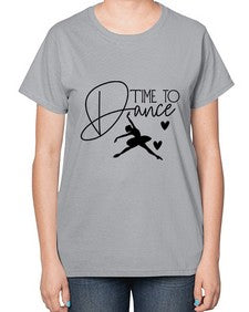Time to dance 200# - ballet-  Ladies T-Shirt