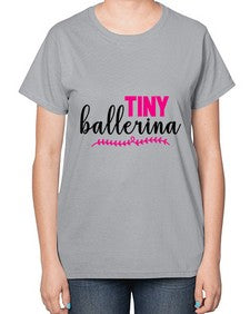 Tiny ballerina 202# - ballet-  Ladies T-Shirt