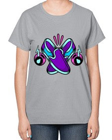 Walk the talk 261# - cartoon general-  Ladies T-Shirt