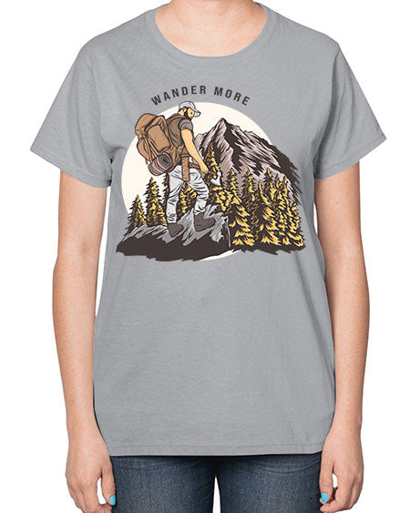 Wander More 3# - nature-  Ladies T-Shirt