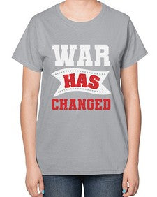 War has changed 52# - video games-  Ladies T-Shirt