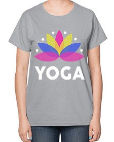 Yoga 647# - yoga-  Ladies T-Shirt