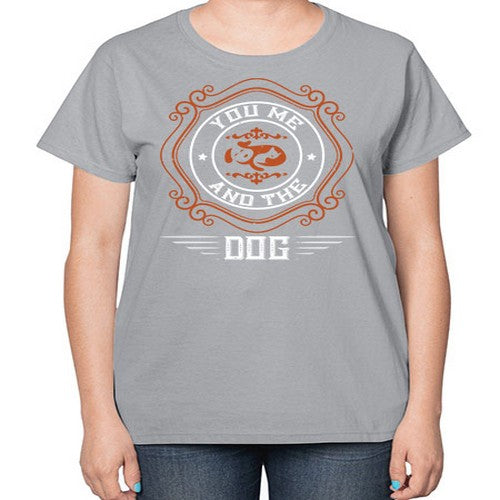 You Me And The Dogs Style 134# - dogs-  Ladies T-Shirt