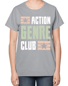 action genre club 59# - video games-  Ladies T-Shirt