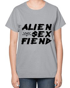 alien sex fiend 55# - ufo-  Ladies T-Shirt