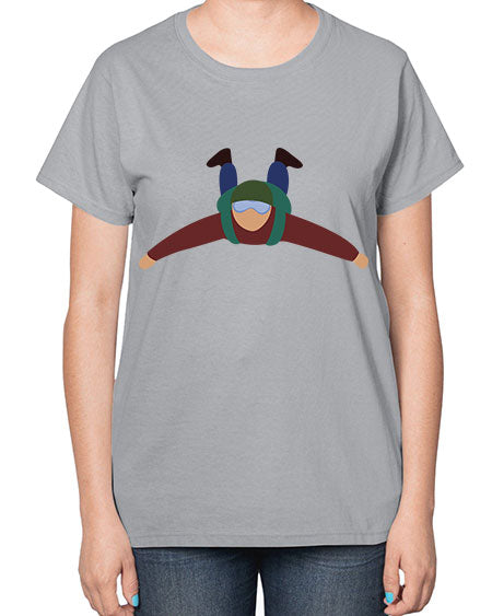all in one 05# - parachute-  Ladies T-Shirt