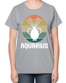 aquarius 78# - aquarius-  Ladies T-Shirt
