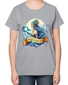 aquarius 84# - aquarius-  Ladies T-Shirt