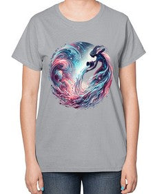 aquarius 91# - aquarius-  Ladies T-Shirt