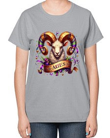 aries 136# - aries-  Ladies T-Shirt