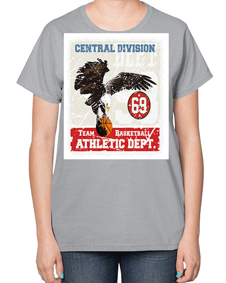 basket eagle 7# - birds-  Ladies T-Shirt