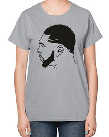 beardman 55# - black boys or men-  Ladies T-Shirt