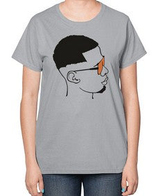 beardman 57# - black boys or men-  Ladies T-Shirt