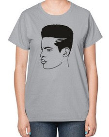 beardman 61# - black boys or men-  Ladies T-Shirt